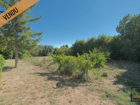 vente terrain constructible camaret 84850