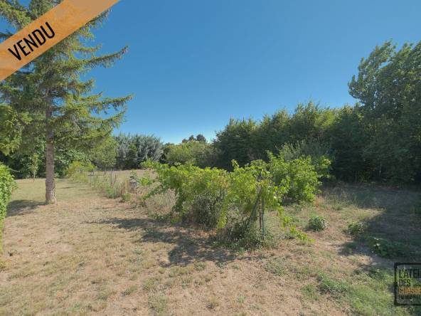 vente terrain constructible camaret 84850