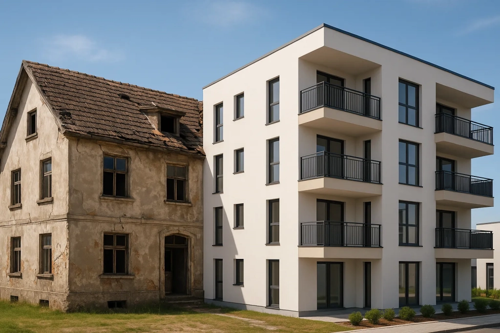 Immobilier neuf vs ancien