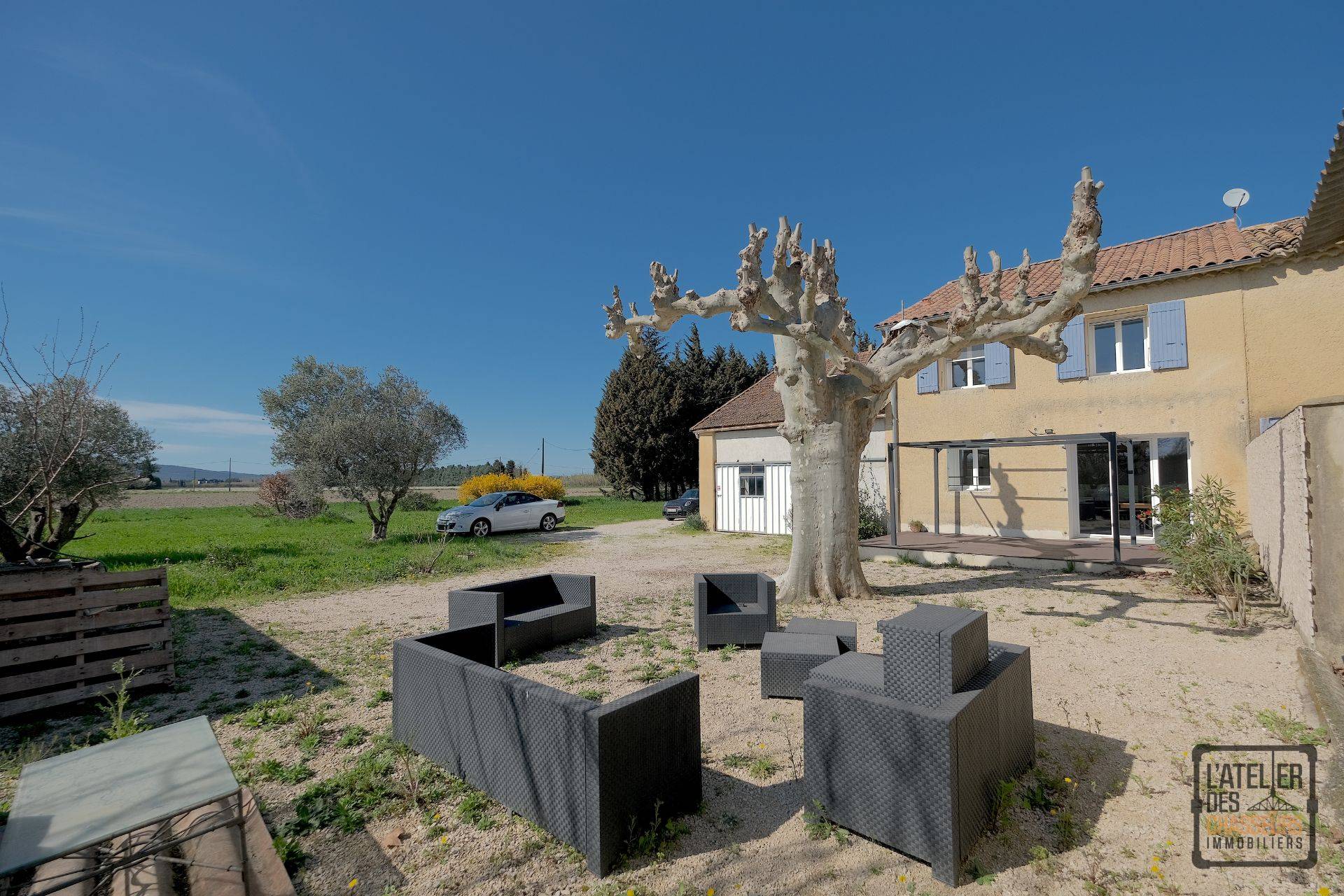 vente maison campagne d'orange 84100