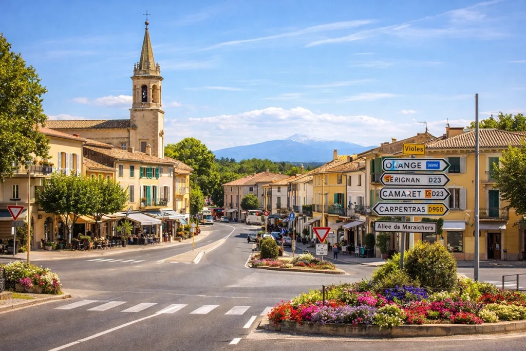 Jonquières .Une ville à la croisée des chemins.