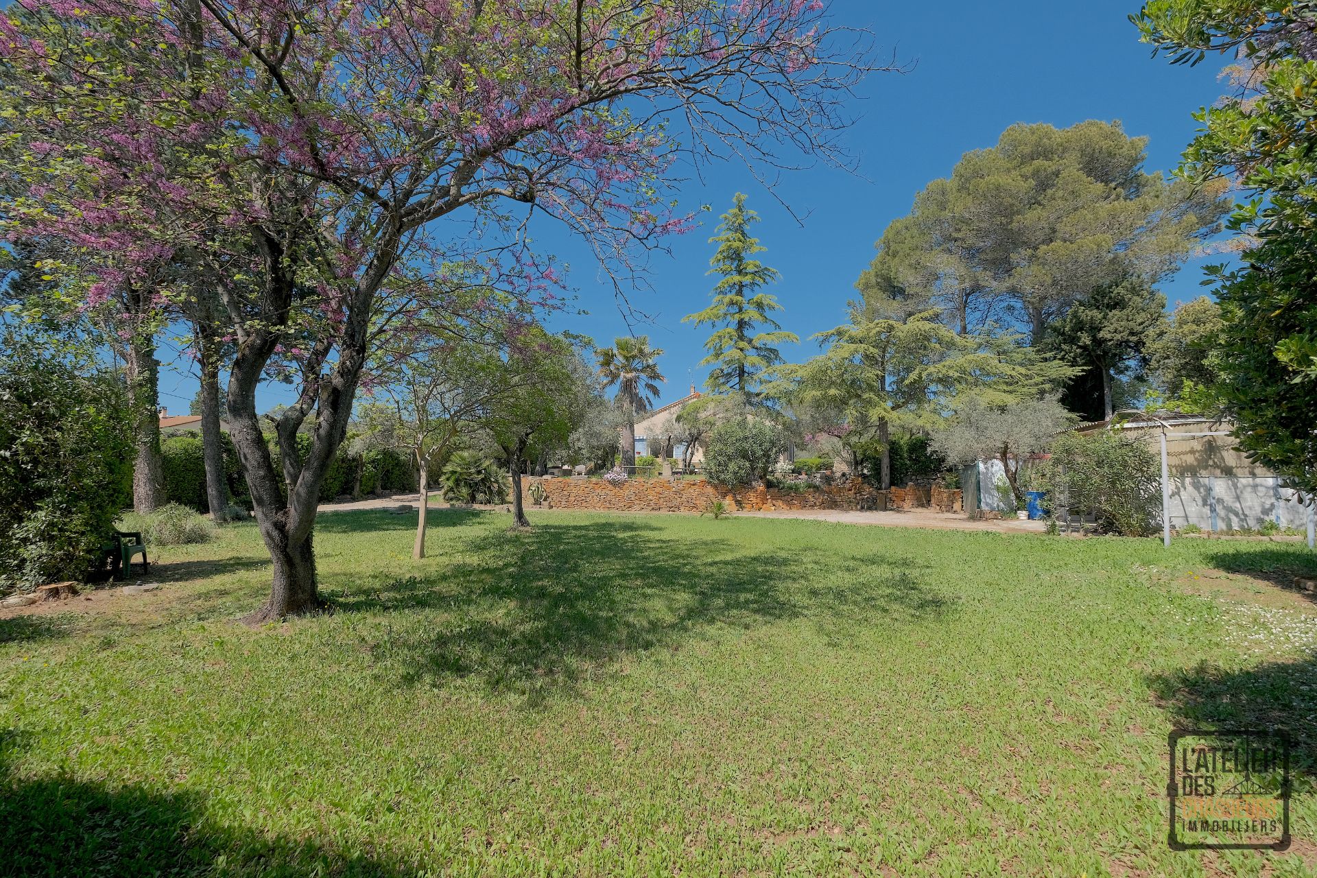 jardin vente maison Mornas 84550